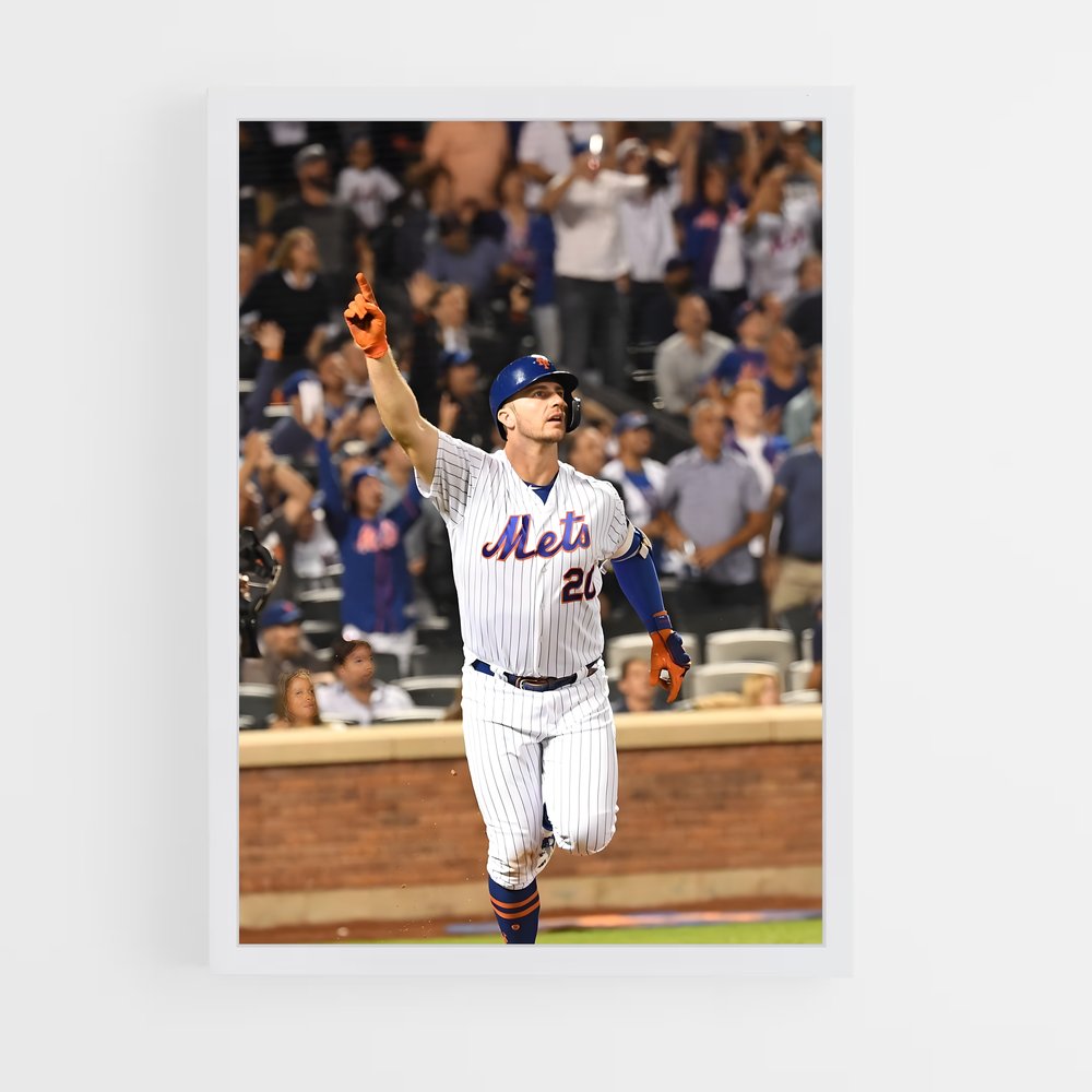 Poster En Route Vers le Plaque – affiche Baseball (vue 3)